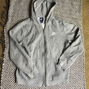 Nike zip up hoodie juniors extra-large